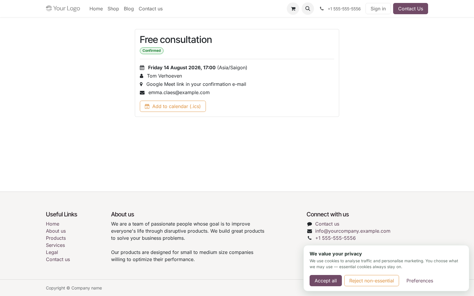 Booking manage - bambooforge_booking_pro