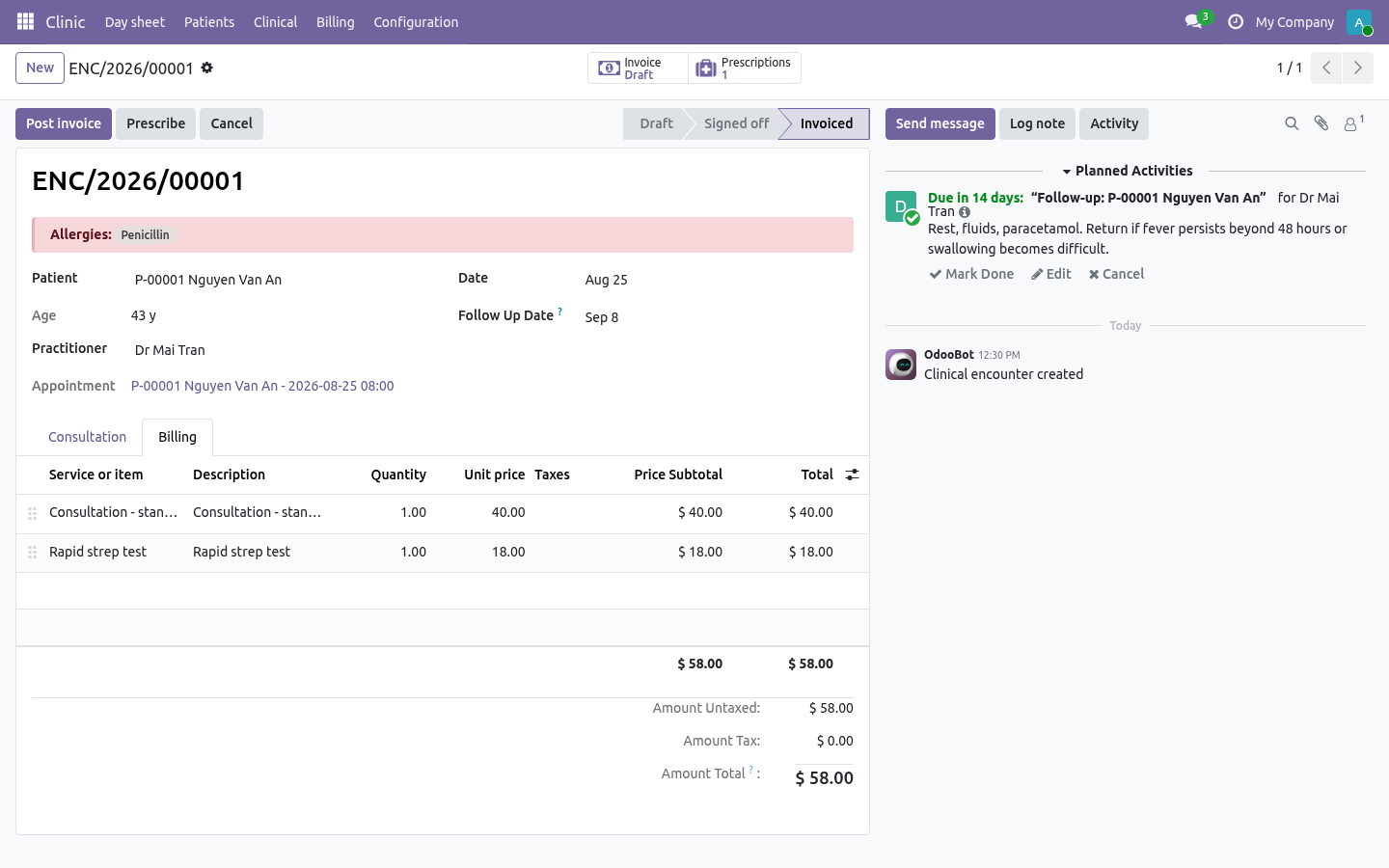 Billing - bambooforge_clinic