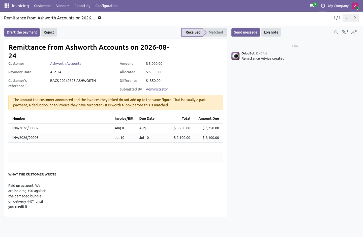 Remittance - bambooforge_customer_portal
