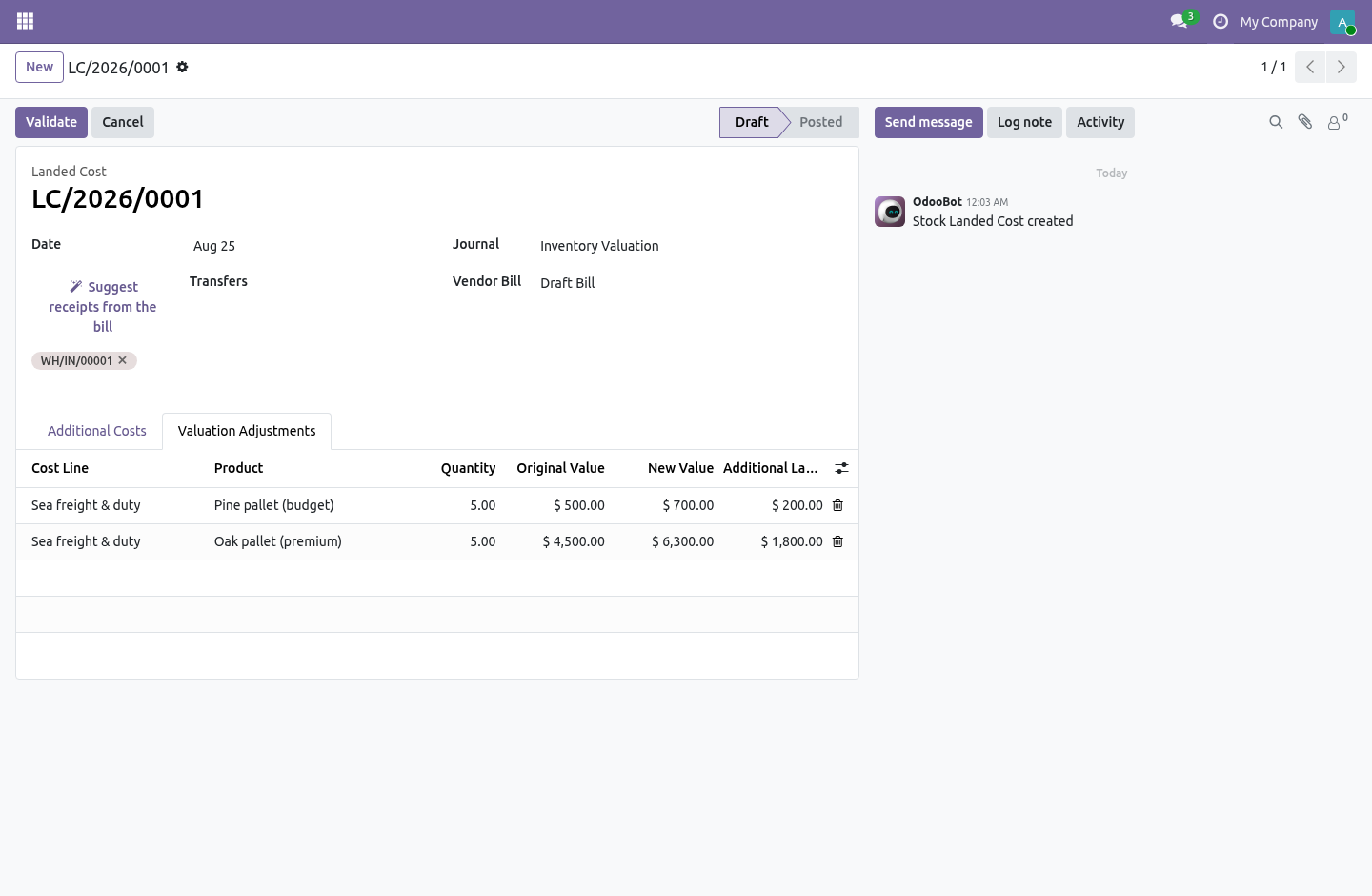 Split - bambooforge_landed_cost