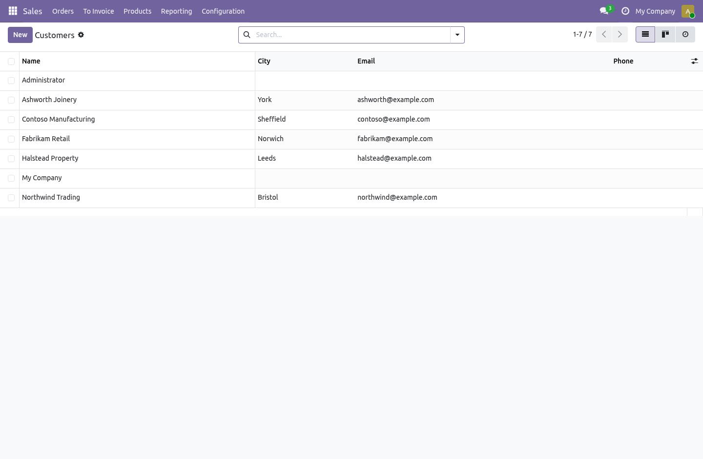 Contacts - bambooforge_list_view_pro