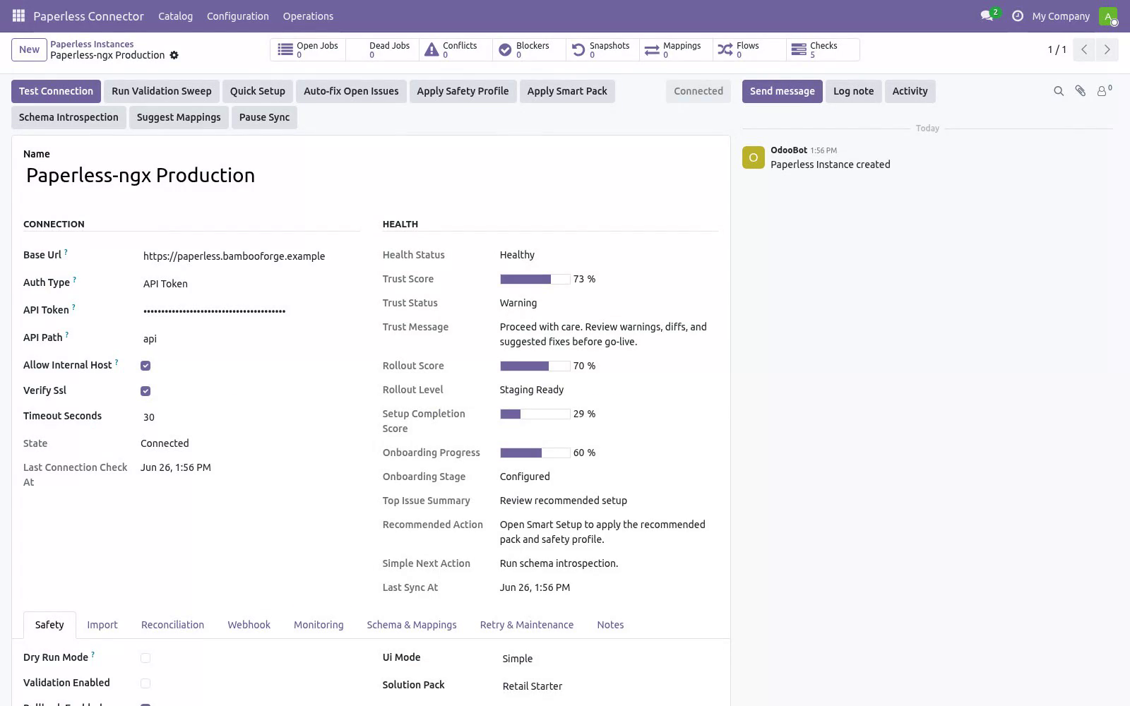 Video poster - bambooforge_paperless_connector
