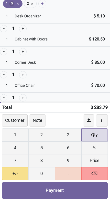 Shot stepper - bambooforge_pos_ui