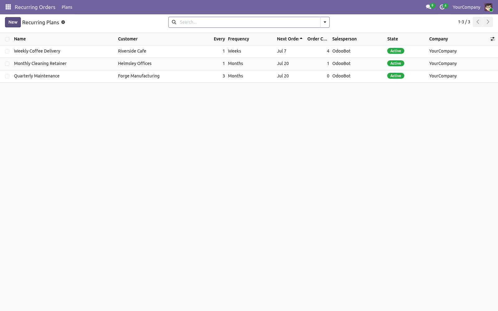 Plans list - bambooforge_recurring_order