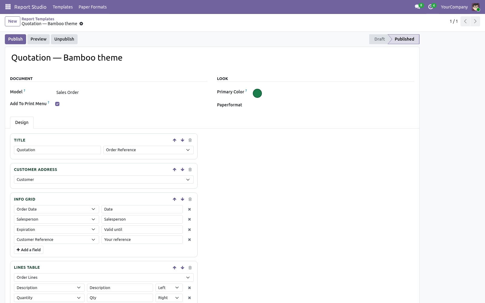 Report designer - bambooforge_report_studio