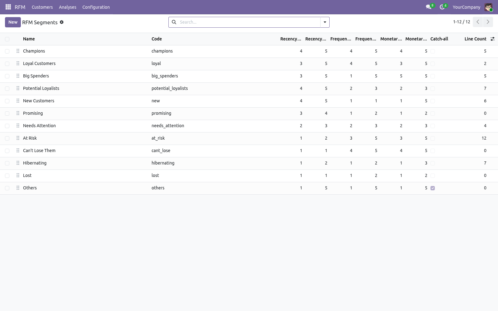 Segments - bambooforge_rfm_analysis