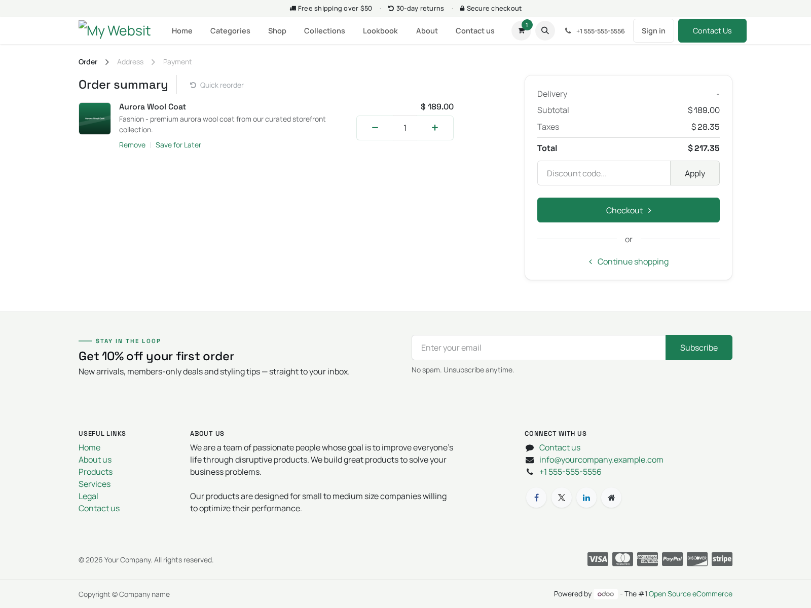 Cart - bambooforge_storefront