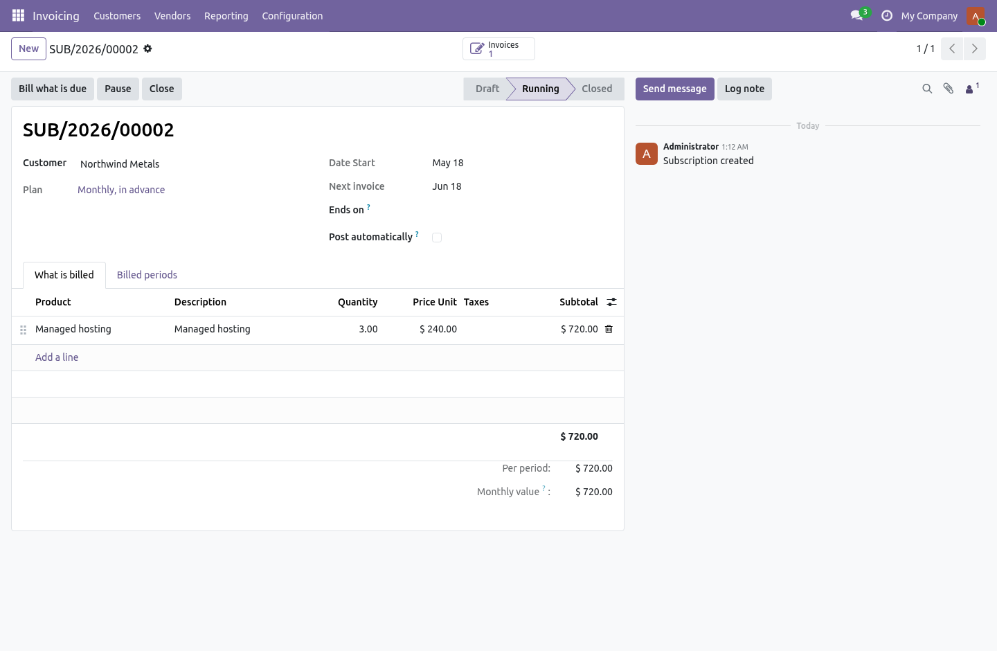 Invoice - bambooforge_subscription
