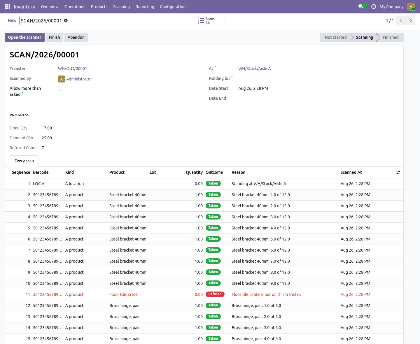 Session - bambooforge_wms_scan